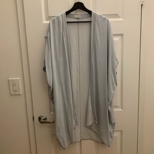 Aritzia Azure Skies blouse